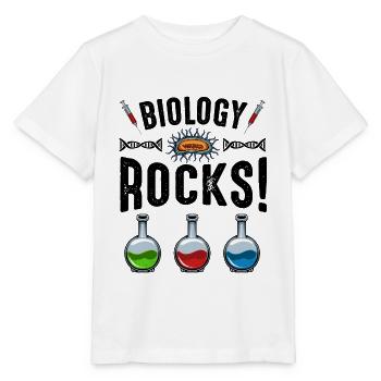 Biologe - Stanley/Stella Kinder T-Shirt MINI CREATOR  - Weiß - Vorne - Maike (125cm)