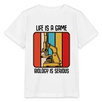 Biologe - Stanley/Stella Kinder T-Shirt MINI CREATOR  - Weiß - Vorne - Maike (125cm)