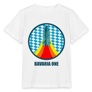 BAVARIA ONE Space Bavaria Gift - Stanley/Stella MINI CREATOR Kids’ T-Shirt - white - Front - Maike (125cm)