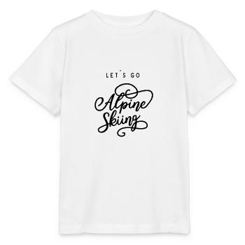 Skiing Skiing Alpine Skiing Skiing Skiing - Stanley/Stella MINI CREATOR Kids’ T-Shirt - white - Front - Maike (125cm)