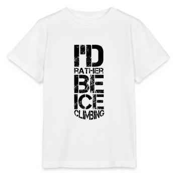 Escalade de glace Patinage Patinage Patinoire Patineur De glace - T-shirt bio MINI CREATOR Stanley/Stella Enfant - blanc - Devant - Maike (125cm)