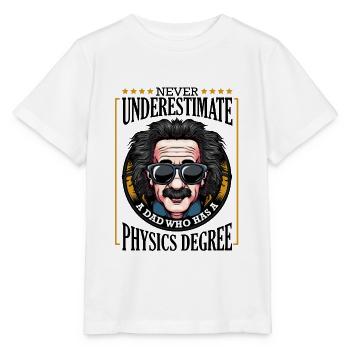 physicist - Stanley/Stella MINI CREATOR Kids’ T-Shirt - white - Front - Maike (125cm)