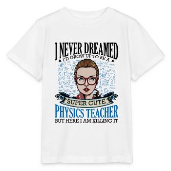 physicist - Stanley/Stella MINI CREATOR Kids’ T-Shirt - white - Front - Maike (125cm)