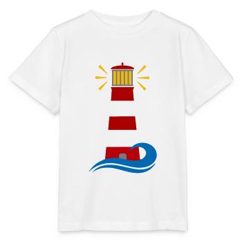 Leuchtturm - Stanley/Stella Kinder T-Shirt MINI CREATOR  - Weiß - Vorne - Maike (125cm)