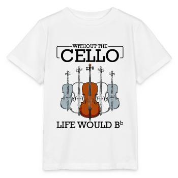 cello - Stanley/Stella MINI CREATOR Kids’ T-Shirt - white - Front - Maike (125cm)