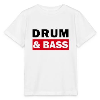 DbB Drum And Bass - T-shirt bio MINI CREATOR Stanley/Stella Enfant - blanc - Devant - Maike (125cm)