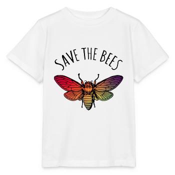 Save the Bees - Stanley/Stella MINI CREATOR Kids’ T-Shirt - white - Front - Maike (125cm)