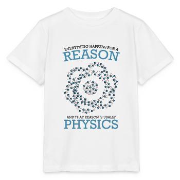 physicist - Stanley/Stella MINI CREATOR Kids’ T-Shirt - white - Front - Maike (125cm)
