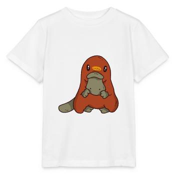 ornithorynque - T-shirt bio MINI CREATOR Stanley/Stella Enfant - blanc - Devant - Maike (125cm)