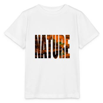 Nature, bien sûr, amoureux de la nature nature - T-shirt bio MINI CREATOR Stanley/Stella Enfant - blanc - Devant - Maike (125cm)