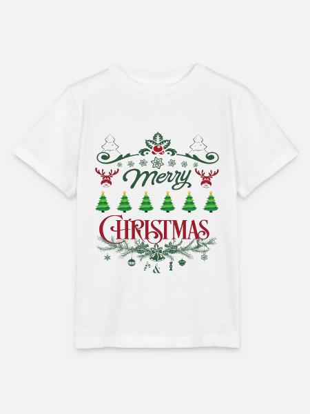 Fröhliche Weihnachten Weihnachten - Stanley/Stella Kinder T-Shirt MINI CREATOR - Weiß