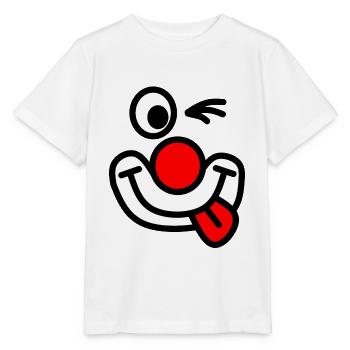 clown - Stanley/Stella MINI CREATOR Kids’ T-Shirt - white - Front - Maike (125cm)