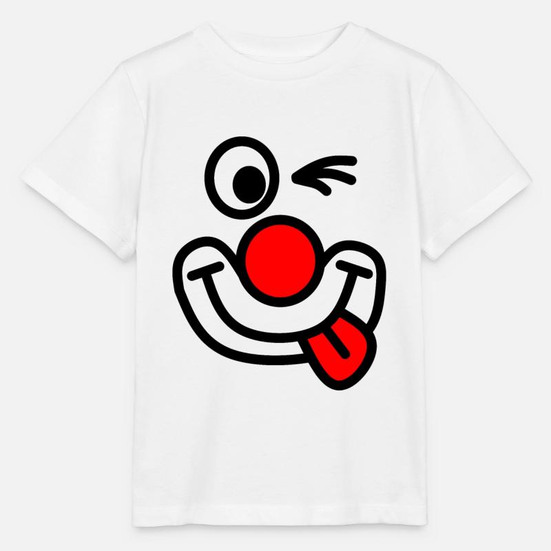 Clown - Stanley/Stella Kinder T-Shirt MINI CREATOR - Weiß