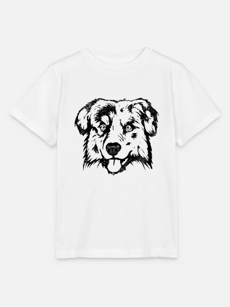 AUSTRALIAN SHEPHERD - Stanley/Stella Kinder T-Shirt MINI CREATOR  - Weiß