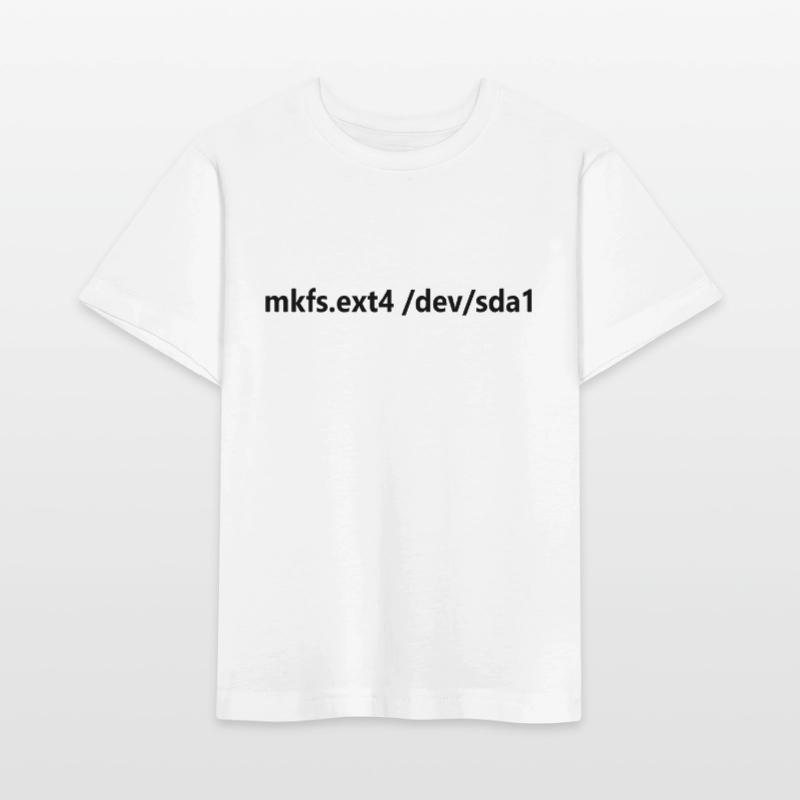 Funny Linux Command Format Hard Disk Linux Stanley/Stella MINI CREATOR Kids’ T-Shirt