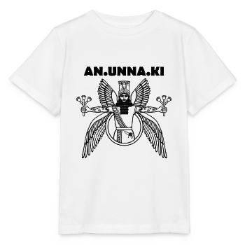 Anunnaki Sumerian deity - Stanley/Stella MINI CREATOR Kids’ T-Shirt - white - Front - Maike (125cm)