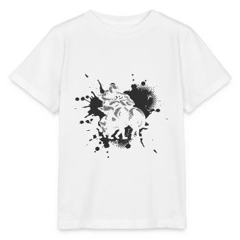 Motorcycle Superbike Biker Gift · Evolution - Stanley/Stella MINI CREATOR Kids’ T-Shirt - white - Front - Maike (125cm)