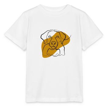 Labrador - Stanley/Stella MINI CREATOR Kids’ T-Shirt - white - Front - Maike (125cm)