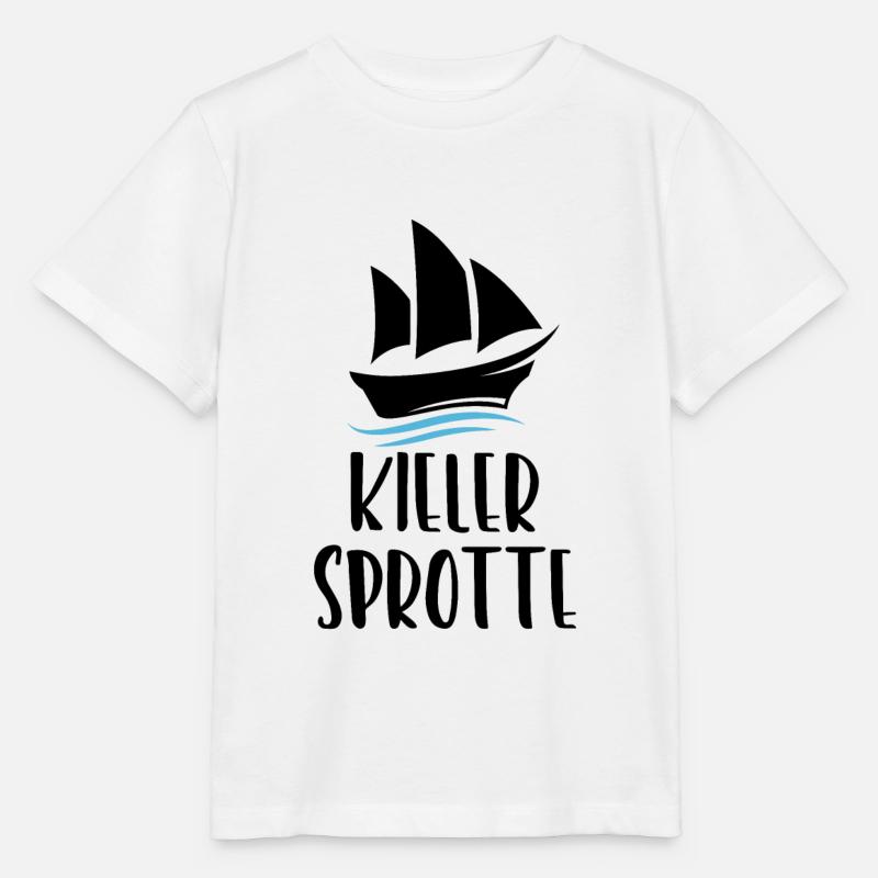KIELER SPROTTE - Stanley/Stella Kinder T-Shirt MINI CREATOR  - Weiß