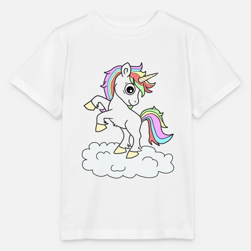 Einhorn Einhörner - Stanley/Stella Kinder T-Shirt MINI CREATOR  - Weiß