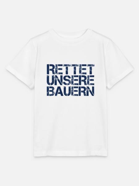 Protest Demonstration Landwirt Bauernprotest Bauer - Stanley/Stella Kinder T-Shirt MINI CREATOR - Weiß