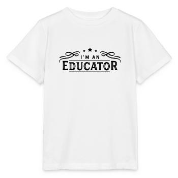 educator - Stanley/Stella MINI CREATOR Kids’ T-Shirt - white - Front - Maike (125cm)