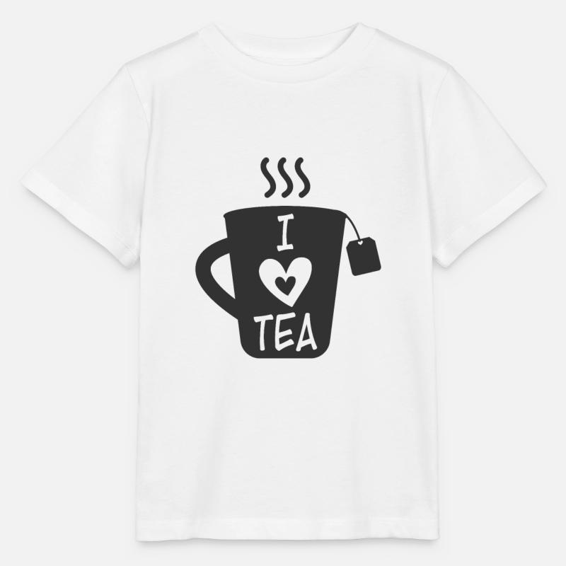 thé - T-shirt bio MINI CREATOR Stanley/Stella Enfant - blanc