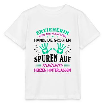 Erzieherin - Stanley/Stella Kinder T-Shirt MINI CREATOR  - Weiß - Vorne - Maike (125cm)