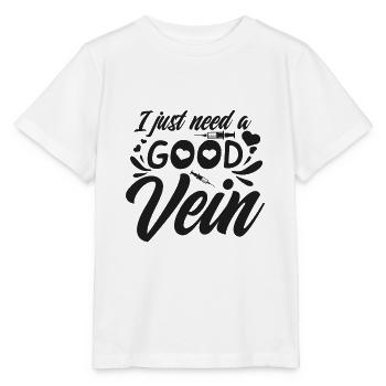 Krankenschwester - Stanley/Stella Kinder T-Shirt MINI CREATOR  - Weiß - Vorne - Maike (125cm)