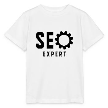Expert SEO - T-shirt bio MINI CREATOR Stanley/Stella Enfant - blanc - Devant - Maike (125cm)