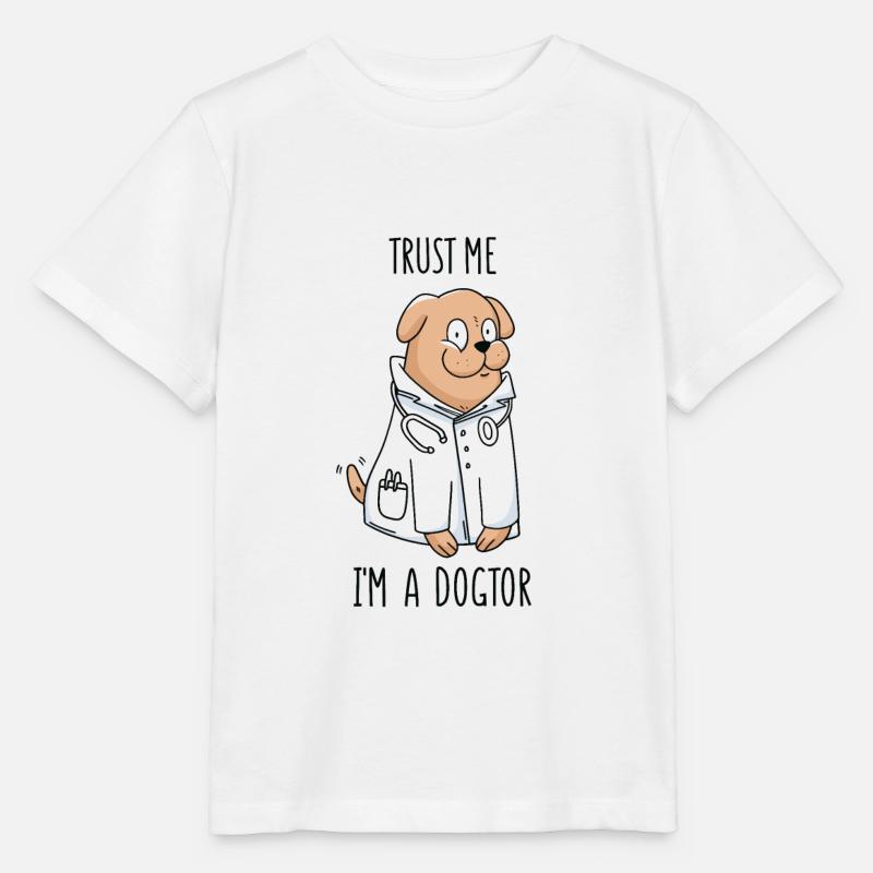 Dogtor - T-shirt bio MINI CREATOR Stanley/Stella Enfant - blanc
