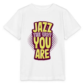 Jazz - Stanley/Stella Kinder T-Shirt MINI CREATOR  - Weiß - Vorne - Maike (125cm)