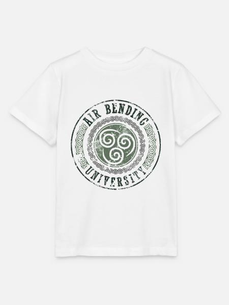 Air bending university - Stanley/Stella Kinder T-Shirt MINI CREATOR  - Weiß