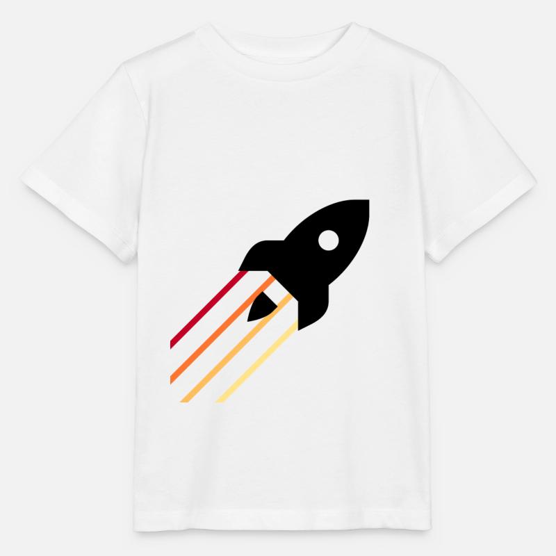 Rocket - Stanley/Stella Kinder T-Shirt MINI CREATOR  - Weiß
