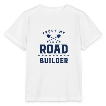 Constructeurs de routes - T-shirt bio MINI CREATOR Stanley/Stella Enfant - blanc - Devant - Maike (125cm)