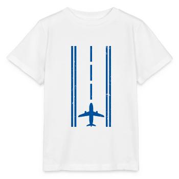 Pilot pilot gift - Stanley/Stella MINI CREATOR Kids’ T-Shirt - white - Front - Maike (125cm)