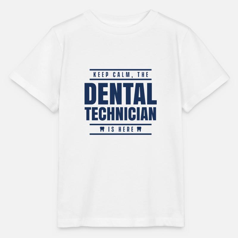 Technicien dentaire d'équipe Technicien dentaire - T-shirt bio MINI CREATOR Stanley/Stella Enfant - blanc