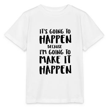 Suits Quotes Inspirational - Stanley/Stella MINI CREATOR Kids’ T-Shirt - white - Front - Maike (125cm)