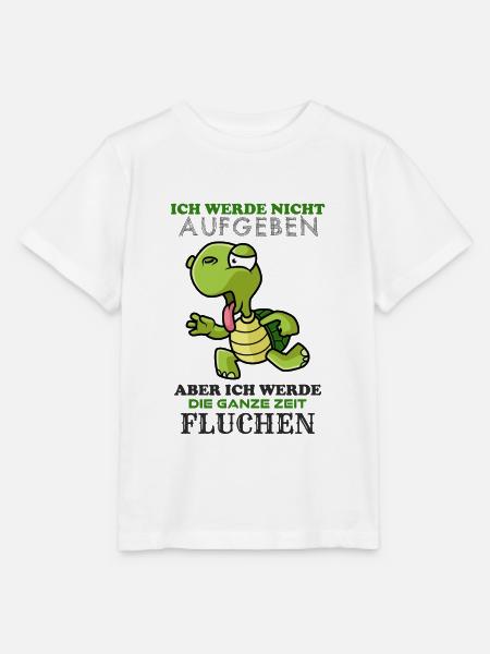 Lahme Schildkröte - Stanley/Stella Kinder T-Shirt MINI CREATOR - Weiß