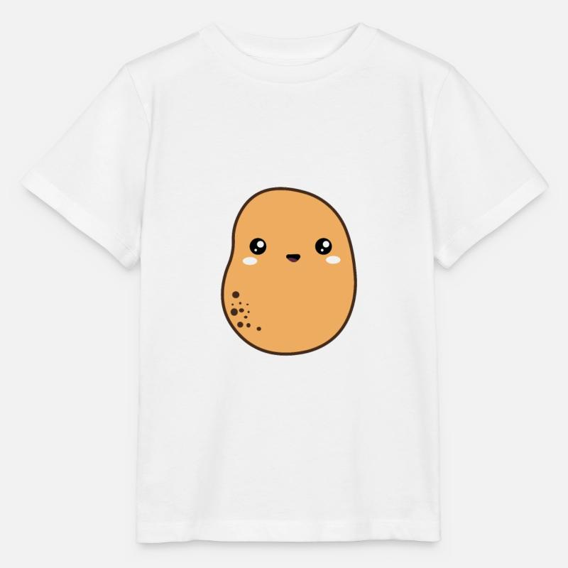 Pomme de terre pomme de terre - T-shirt bio MINI CREATOR Stanley/Stella Enfant - blanc