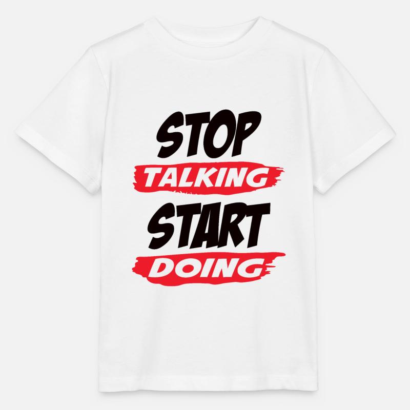 Motivation - T-shirt bio MINI CREATOR Stanley/Stella Enfant - blanc