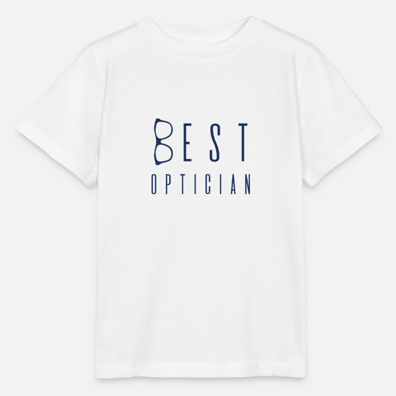 Optique d'équipe opticien opticien opticien - T-shirt bio MINI CREATOR Stanley/Stella Enfant - blanc