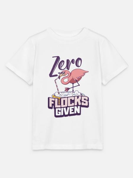Flamingo - Stanley/Stella Kinder T-Shirt MINI CREATOR  - Weiß