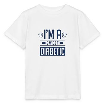 diabetes - Stanley/Stella MINI CREATOR Kids’ T-Shirt - white - Front - Maike (125cm)