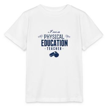 Physical education teacher - Stanley/Stella MINI CREATOR Kids’ T-Shirt - white - Front - Maike (125cm)