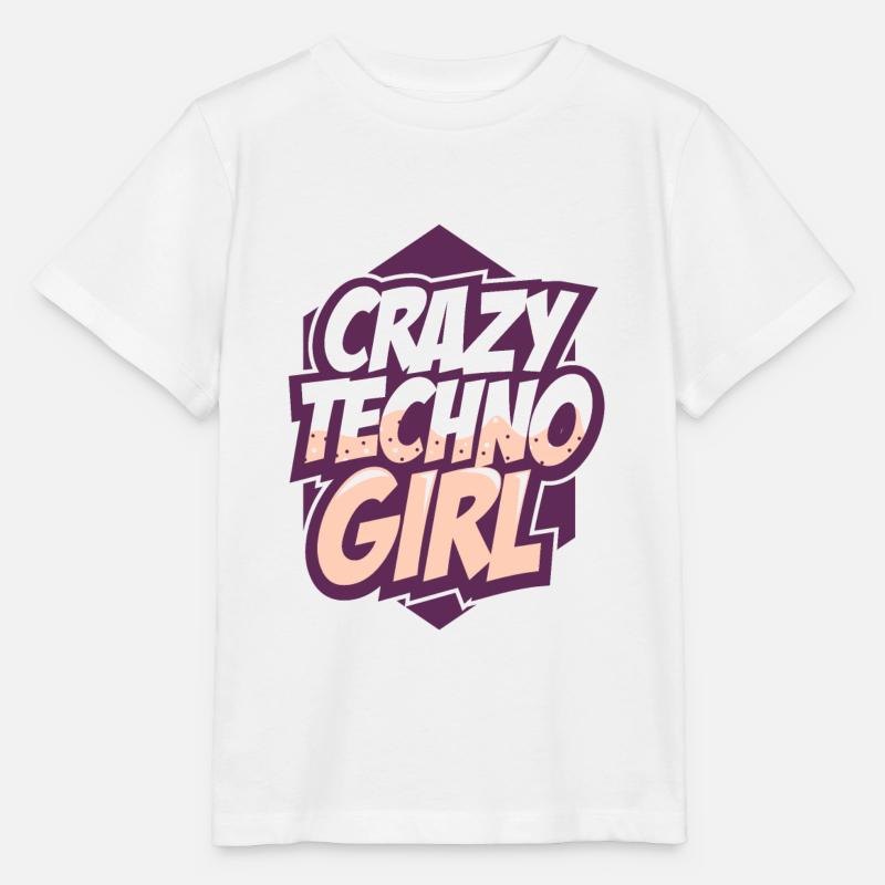 Techno - T-shirt bio MINI CREATOR Stanley/Stella Enfant - blanc