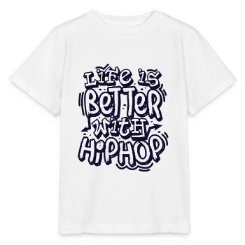 hip hop - Stanley/Stella MINI CREATOR Kids’ T-Shirt - white - Front - Maike (125cm)