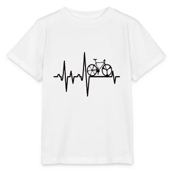 Radsport - Stanley/Stella Kinder T-Shirt MINI CREATOR  - Weiß - Vorne - Maike (125cm)
