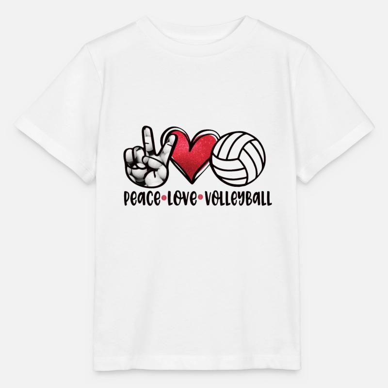 Volley-ball - T-shirt bio MINI CREATOR Stanley/Stella Enfant - blanc