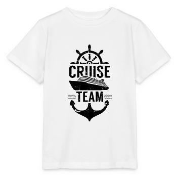 Croisières bateau croisière croisière yacht équipage - T-shirt bio MINI CREATOR Stanley/Stella Enfant - blanc - Devant - Maike (125cm)